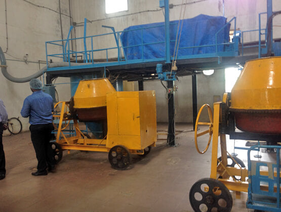 Interior of Decaf Plant