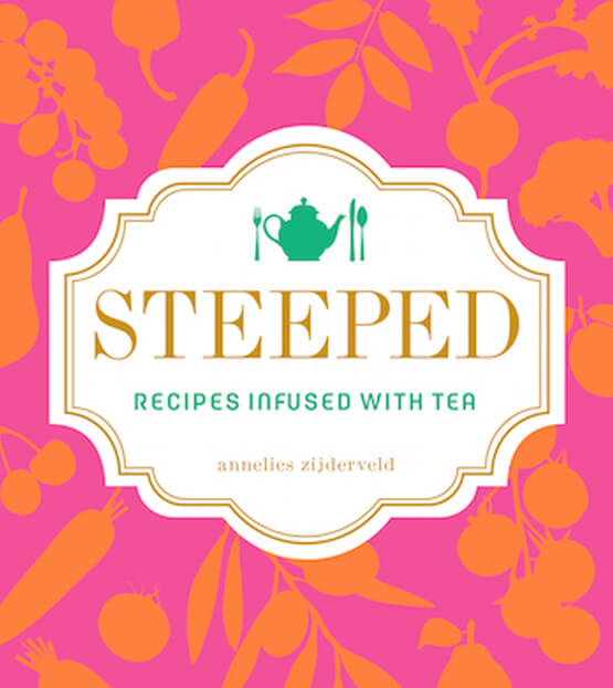 Book cover of cookbook Steeped