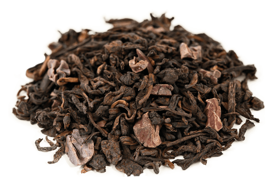 organic-chocolate-pu-erh-tea-leaves