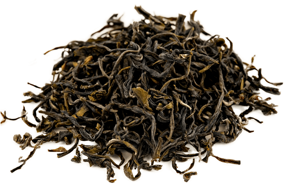 organic-five-peaks-green-dew-green-tea-leaves