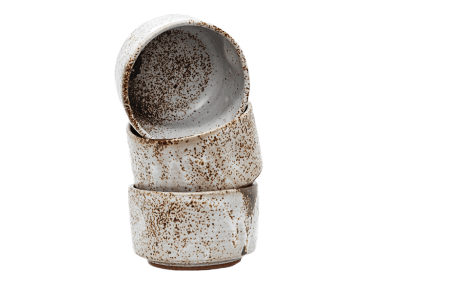 Stack of ceramic bowls