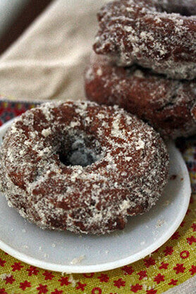 Masala Chai Spiced Doughnuts