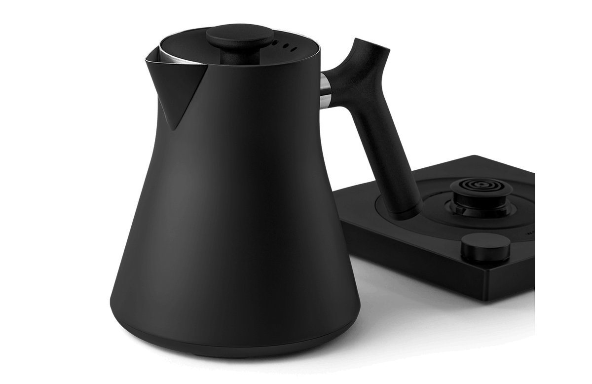 Black electric kettle 