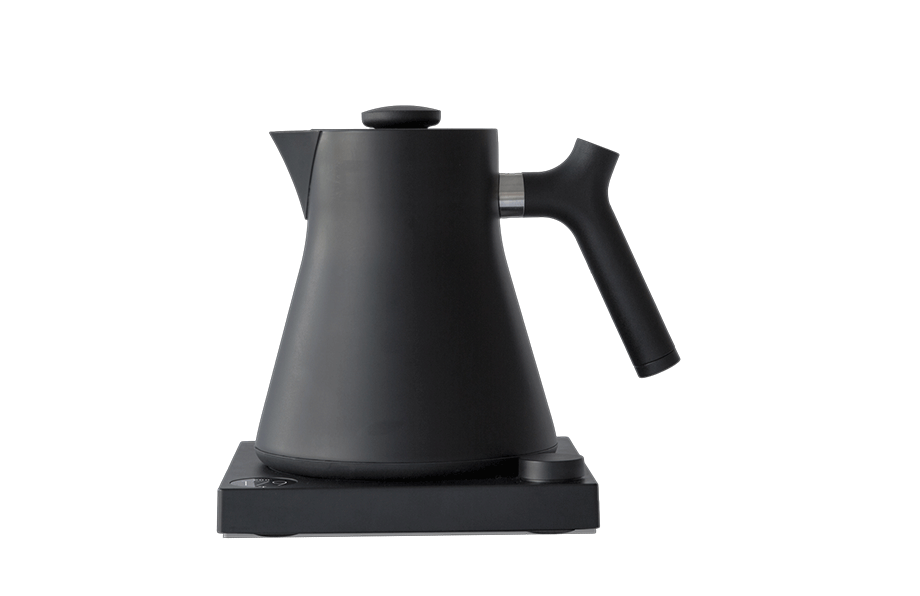 Black electric kettle 