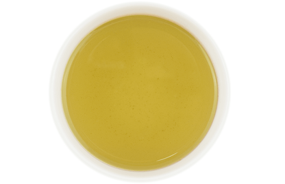Organic Gyokuro Green tea brew