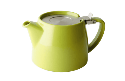 Lime green teapot 